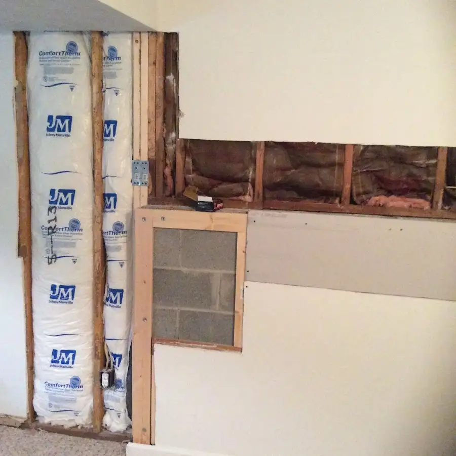 Wall insulation replacement during Structural Drying in Jefferson City